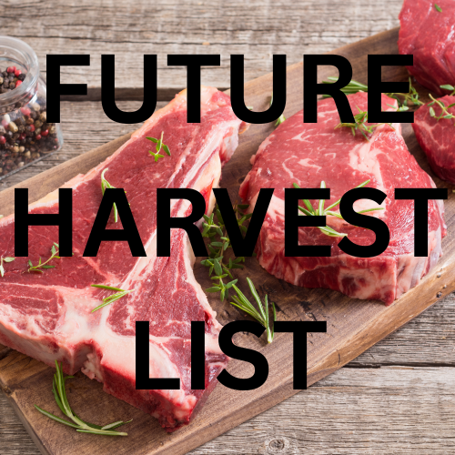 Future Harvest List